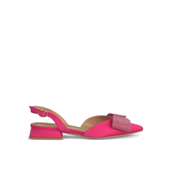 Sandália Satin Fuxia