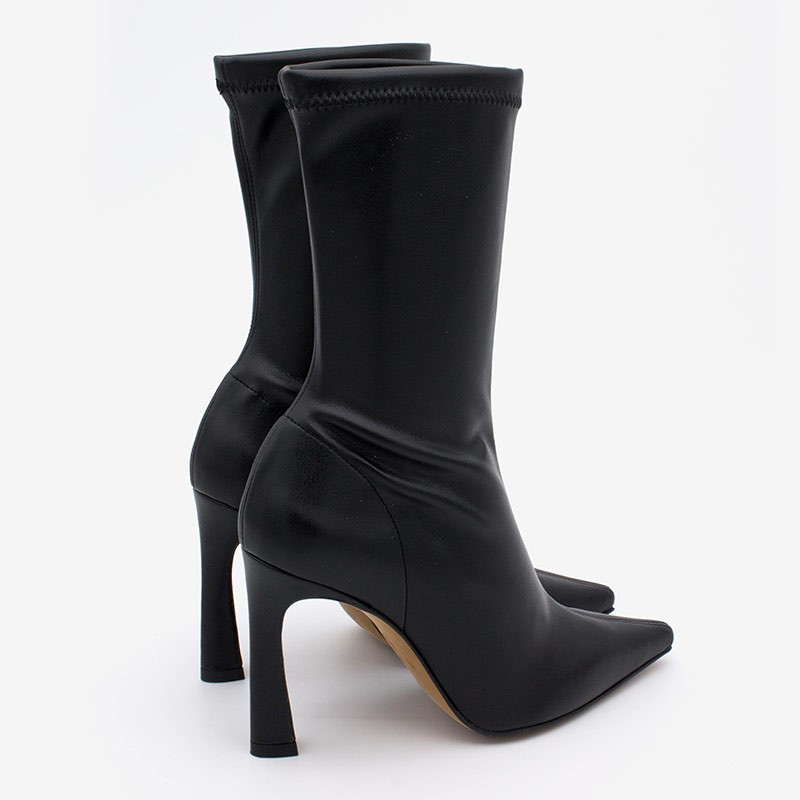 violeta women s elastic high heel pointed toe boots 2