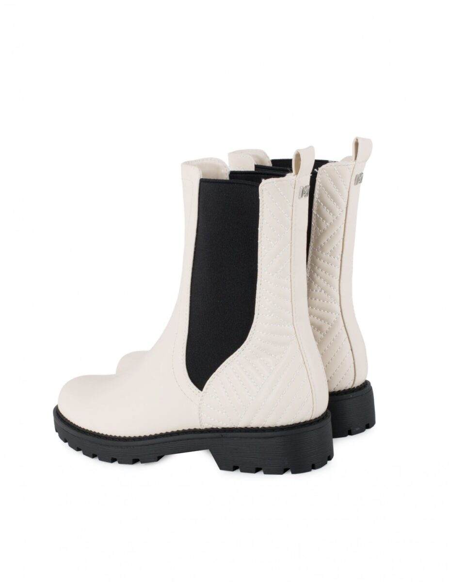 maria mare botas chelsea altas beige 2
