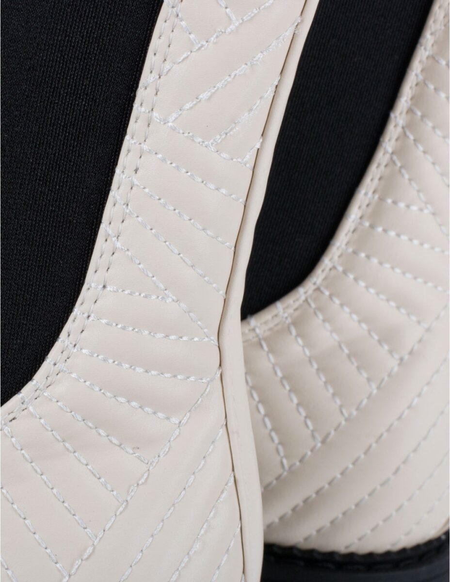 maria mare botas chelsea altas beige 3