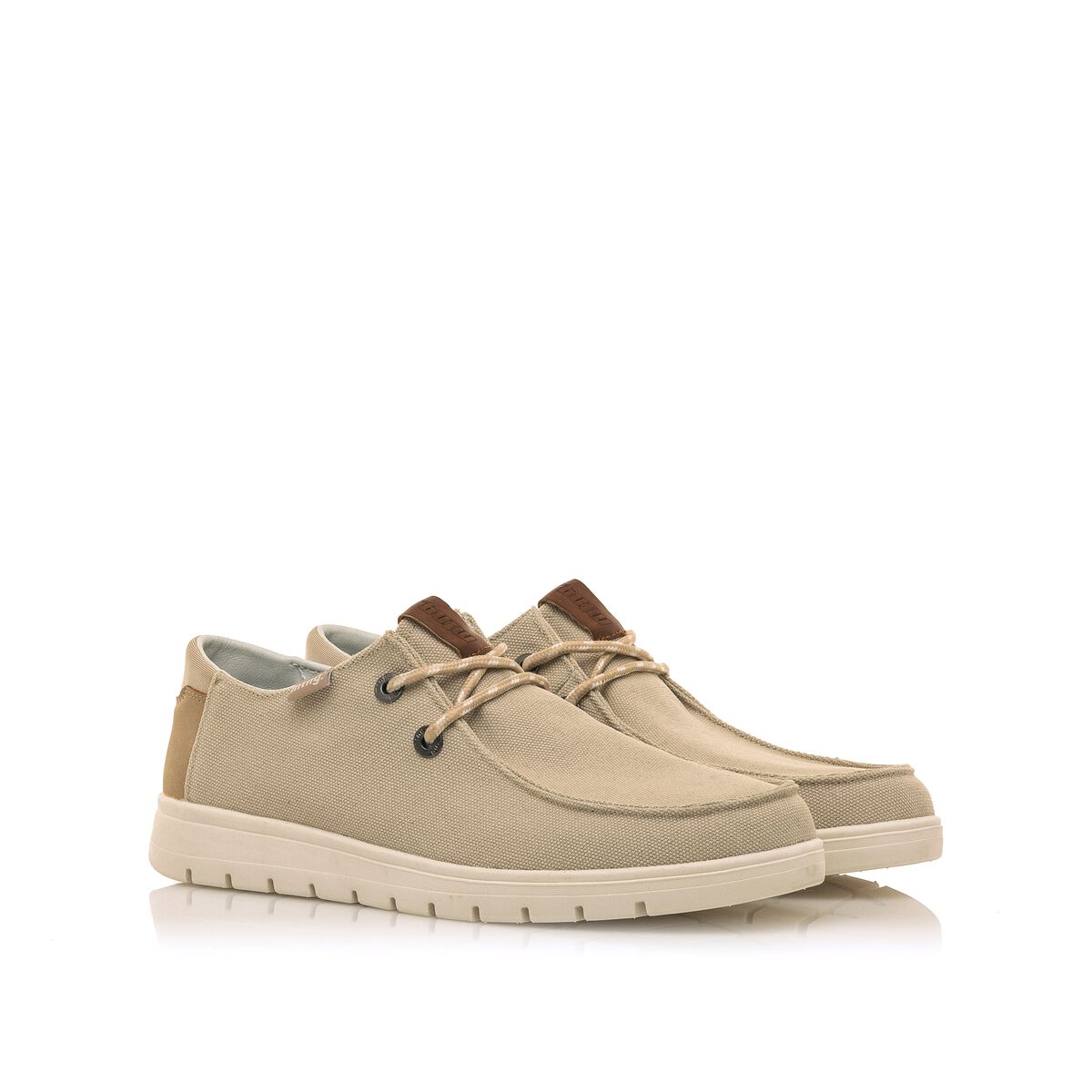 Zapatos Hombre DENVER beige 56152 C55515 MTNG 02