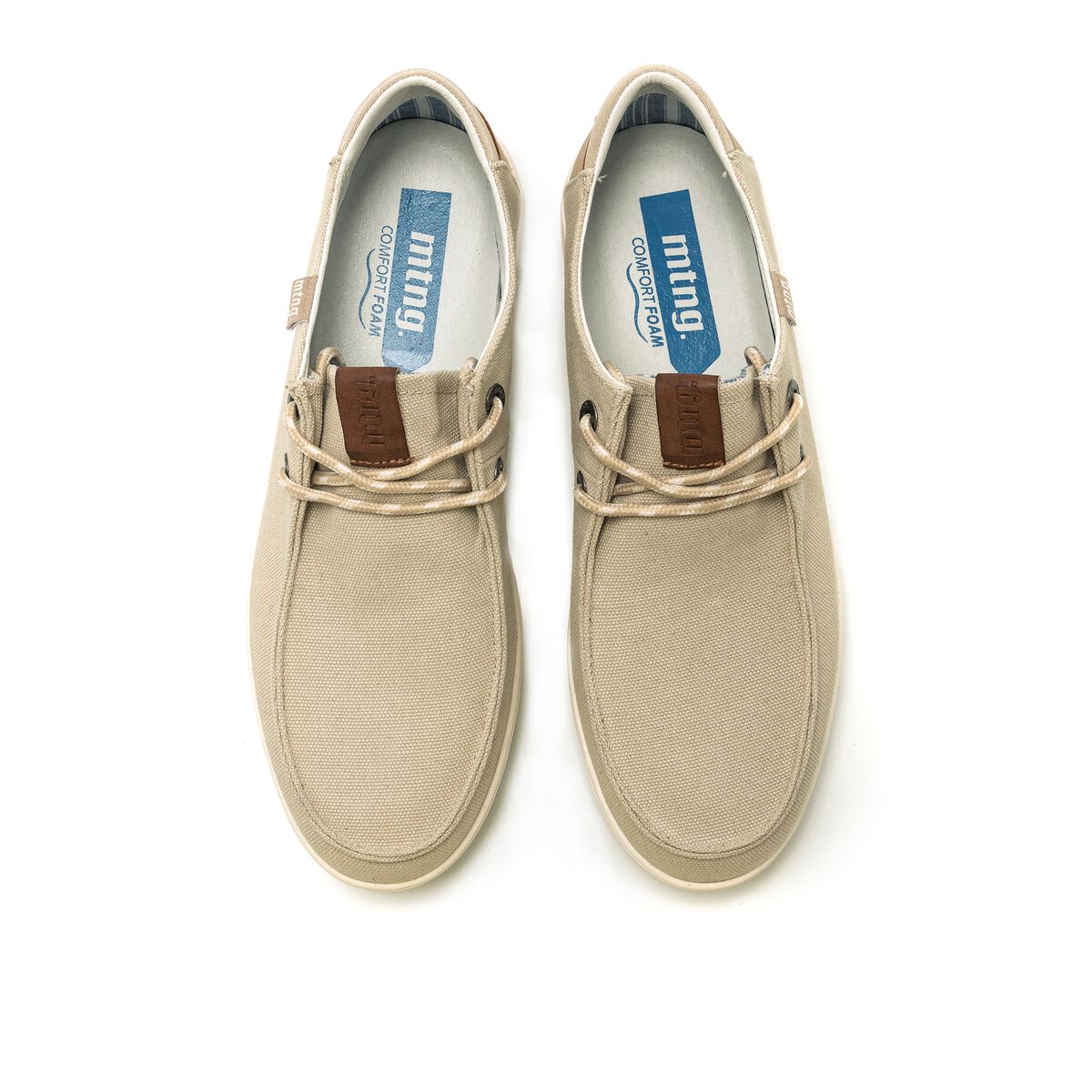 Zapatos Hombre DENVER beige 56152 C55515 MTNG 06