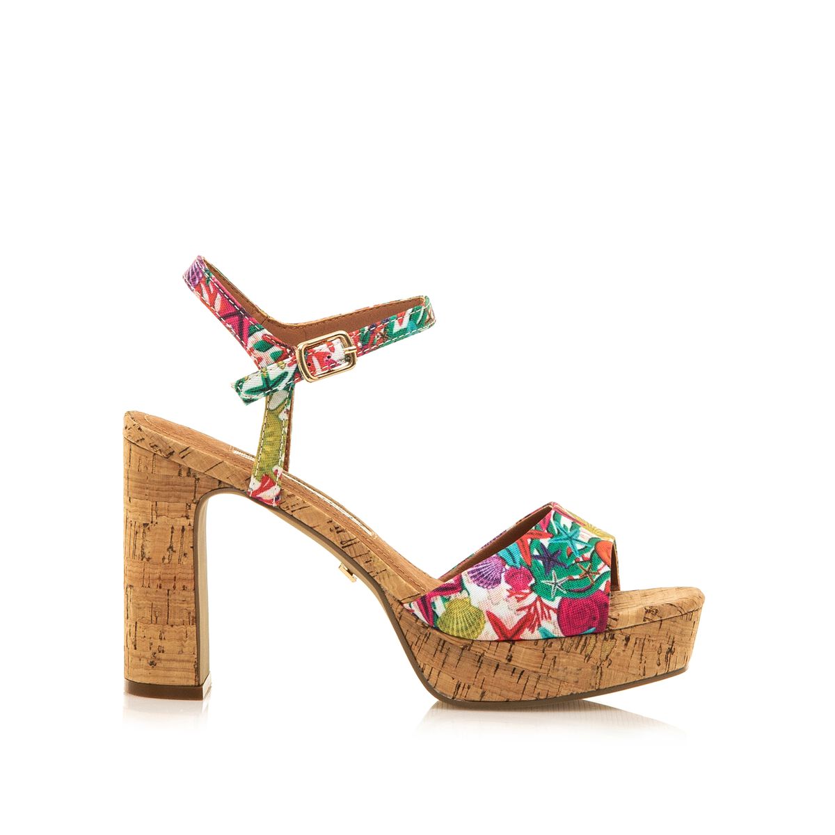 Sandalias de tacon Mujer ROSETA multicolor 57184 C55227 MARIAMARE 01