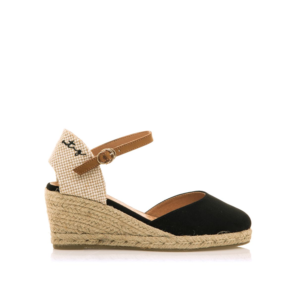 Sandalias de cuna Mujer AUSTEN negro 56863 C55553 MTNG 01