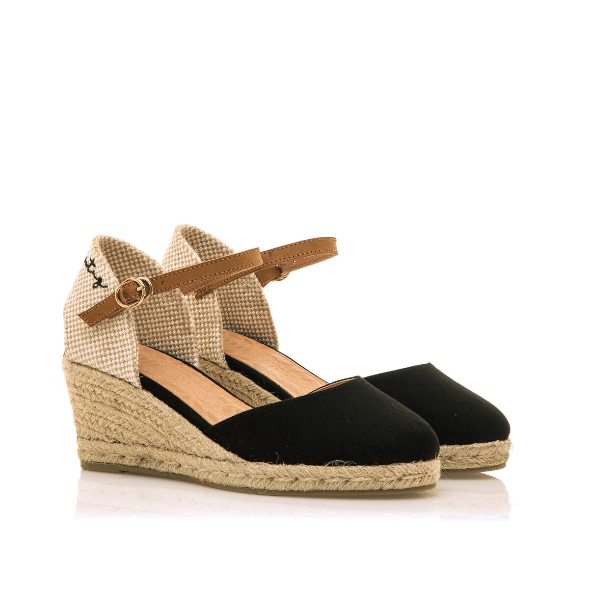 Sandalias de cuna Mujer AUSTEN negro 56863 C55553 MTNG 02