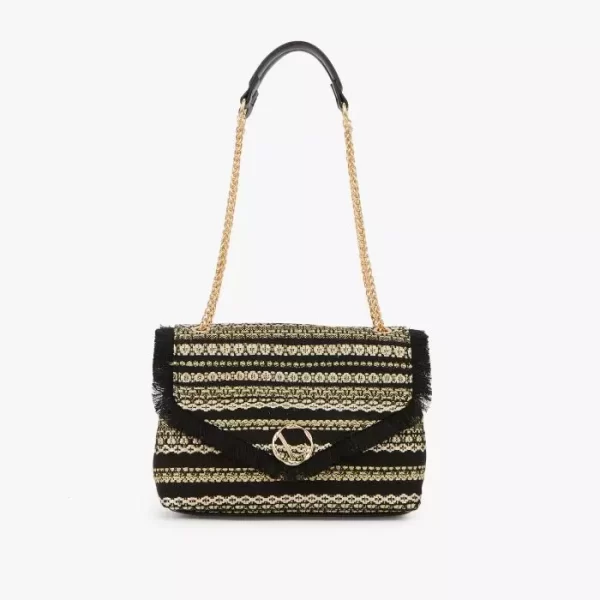 Bolsa de ombro preta de Nocciolato