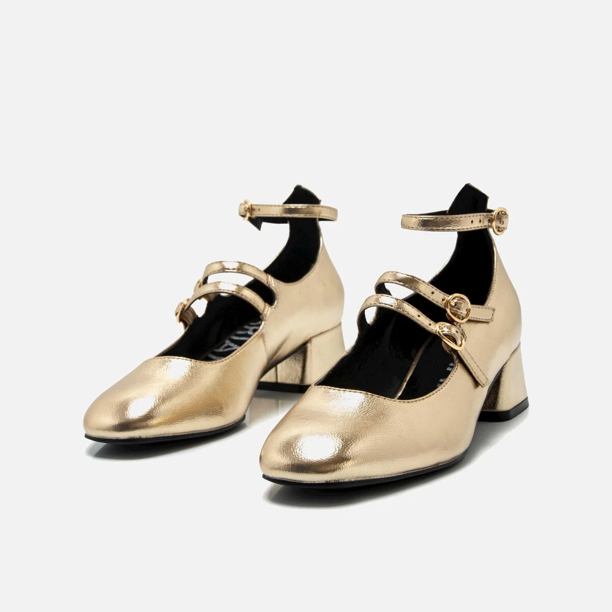 Zapatos de tacon Mujer LECO oro 57887 C56765 MARIAMARE 02