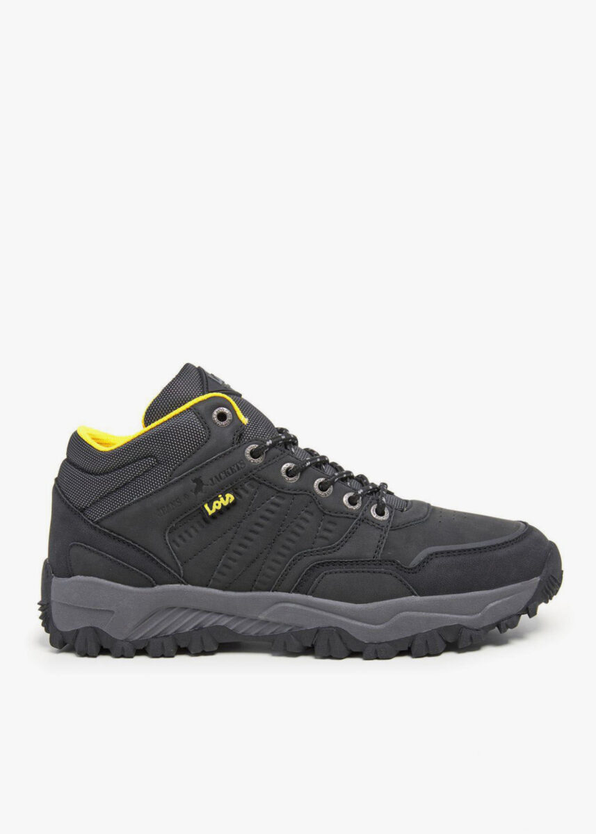 botin casual outdoor negro 1