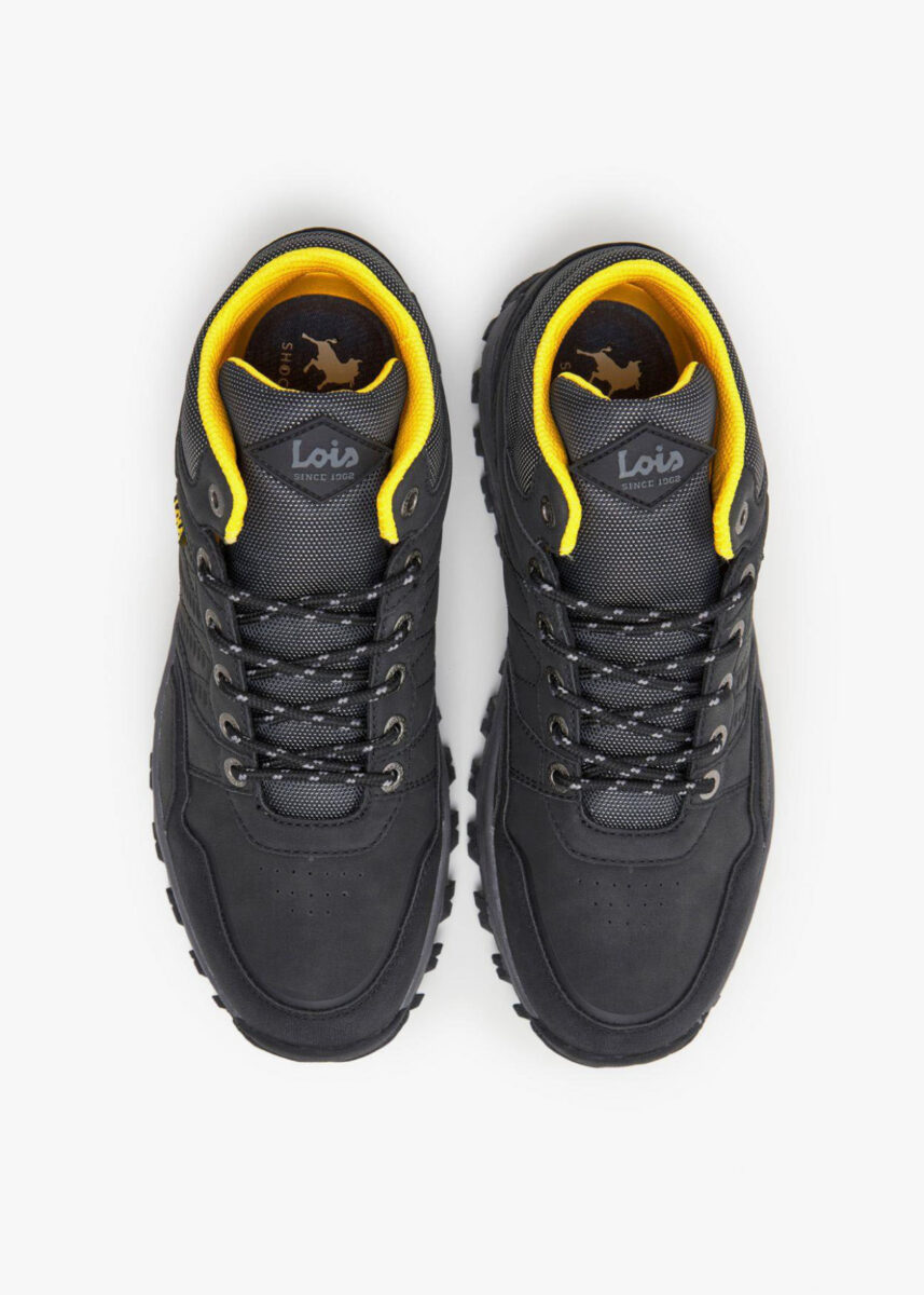 botin casual outdoor negro 4