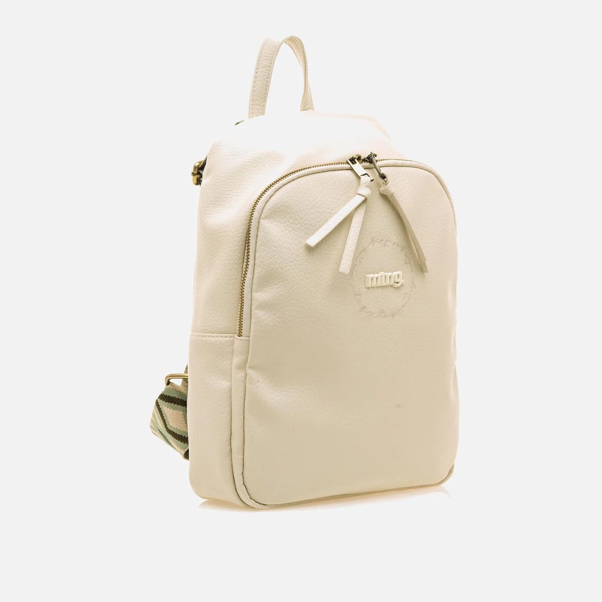 Mochilas Mujer ADRIA beige 59962 C58256 MTNG 03