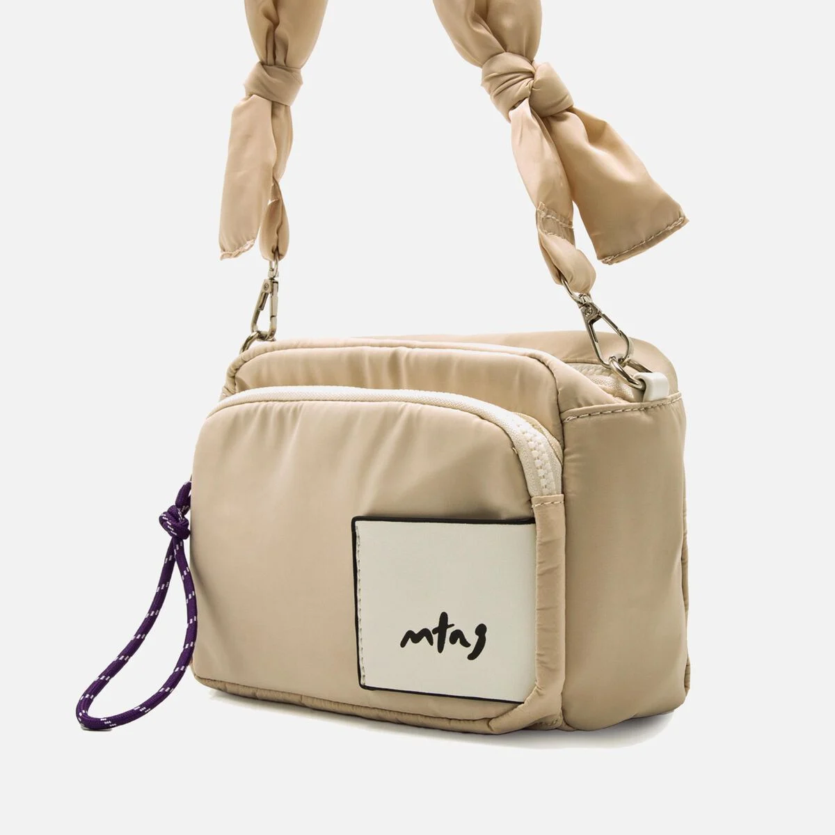 Bandoleras Mujer KYLA beige 60071 C57962 MTNG 02