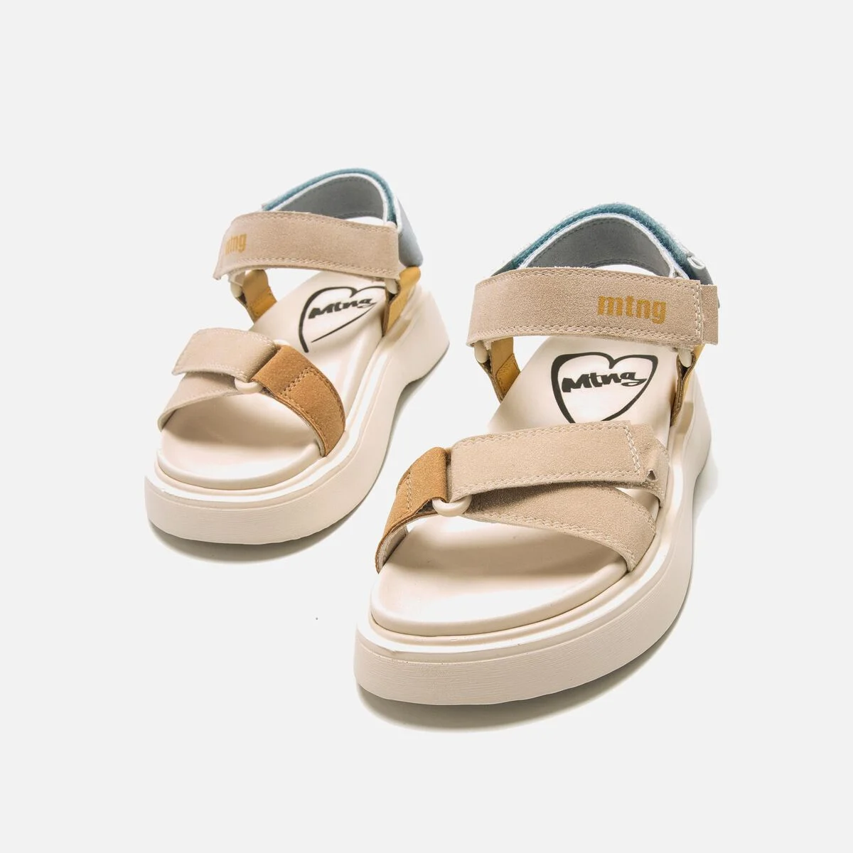 Sandalias Nina CLOUD beige 60236 C57791 MTNG 02