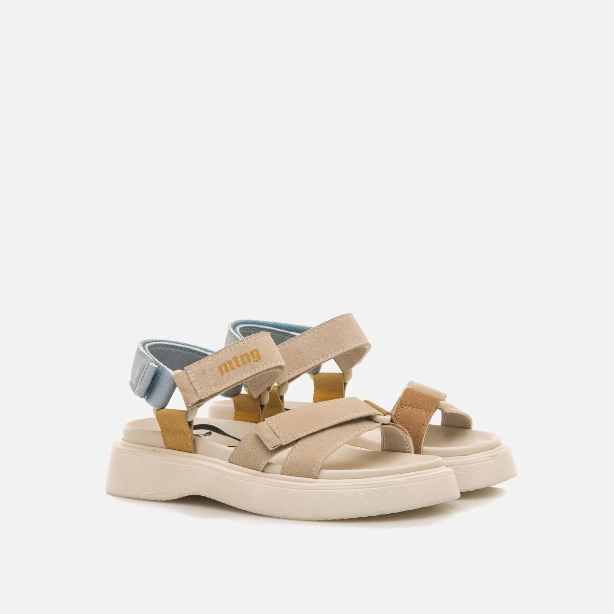 Sandalias Nina CLOUD beige 60236 C57791 MTNG 05