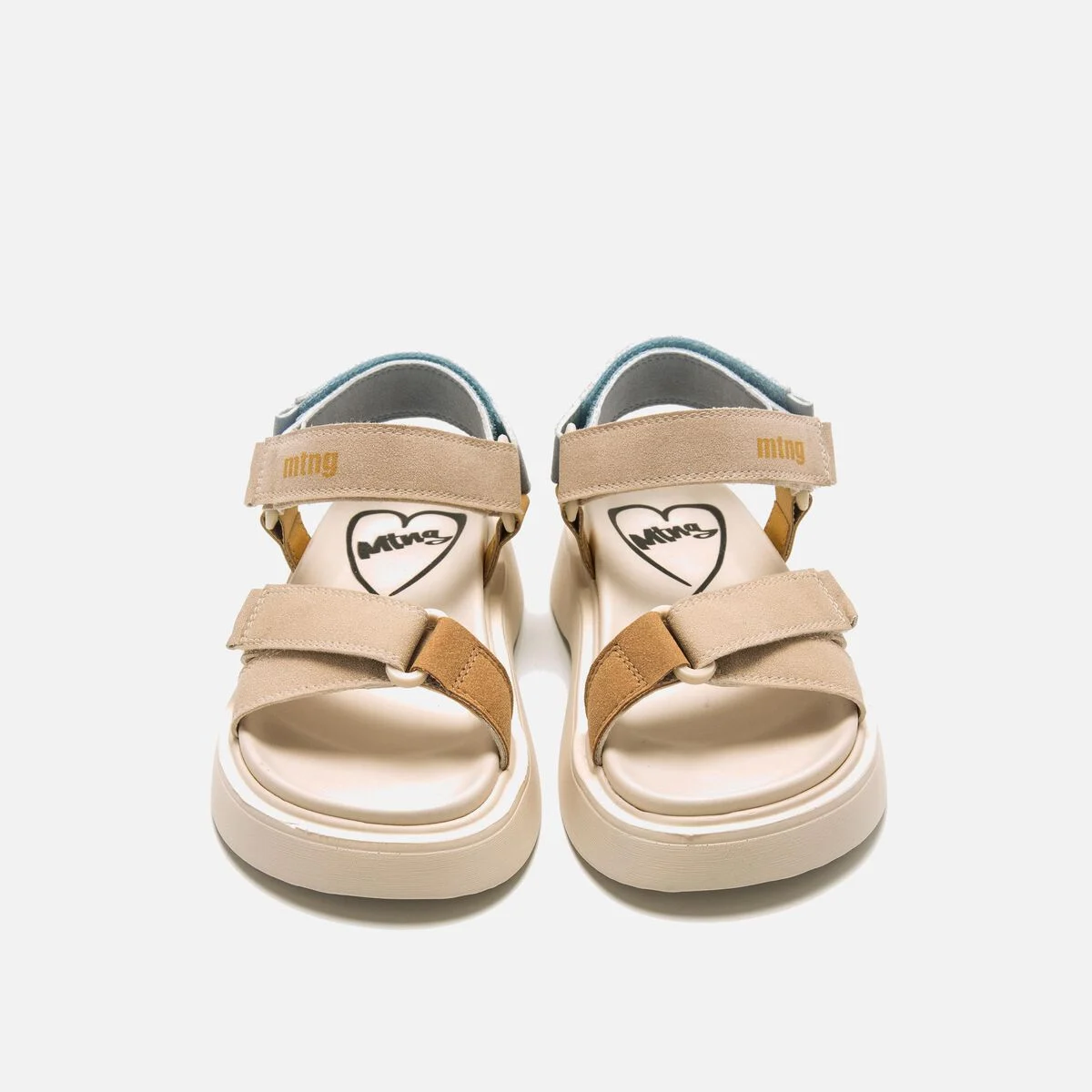 Sandalias Nina CLOUD beige 60236 C57791 MTNG 06