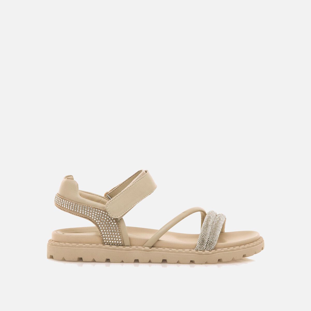 Sandalias planas Mujer FRAINE beige 60485 C57583 MARIAMARE 01