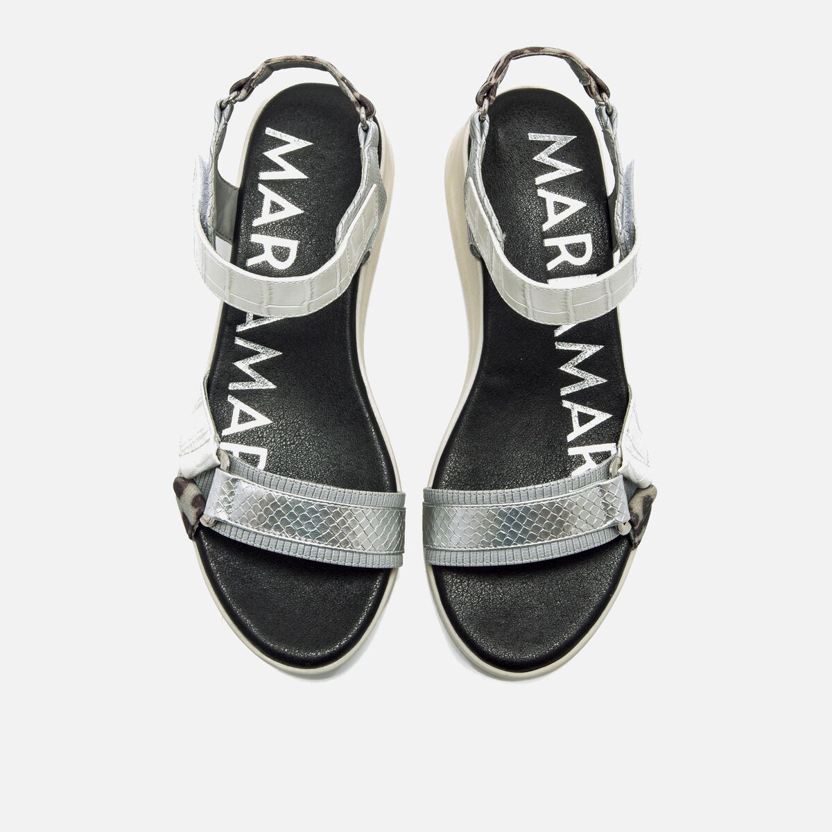 Sandalias de cuna Mujer DELIA plata 60499 C57561 MARIAMARE 04