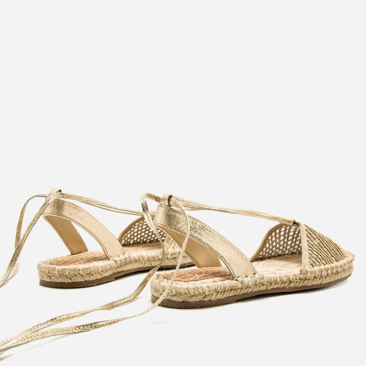 Sandalias planas Mujer ARENAL beige 59610 C58313 MTNG 03