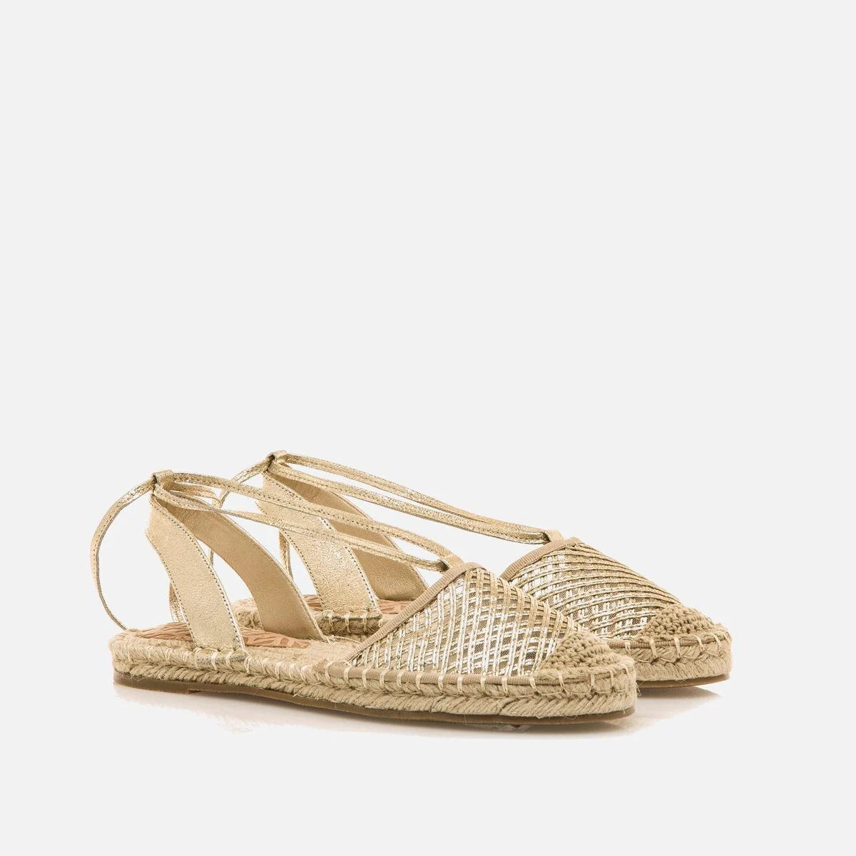Sandalias planas Mujer ARENAL beige 59610 C58313 MTNG 05