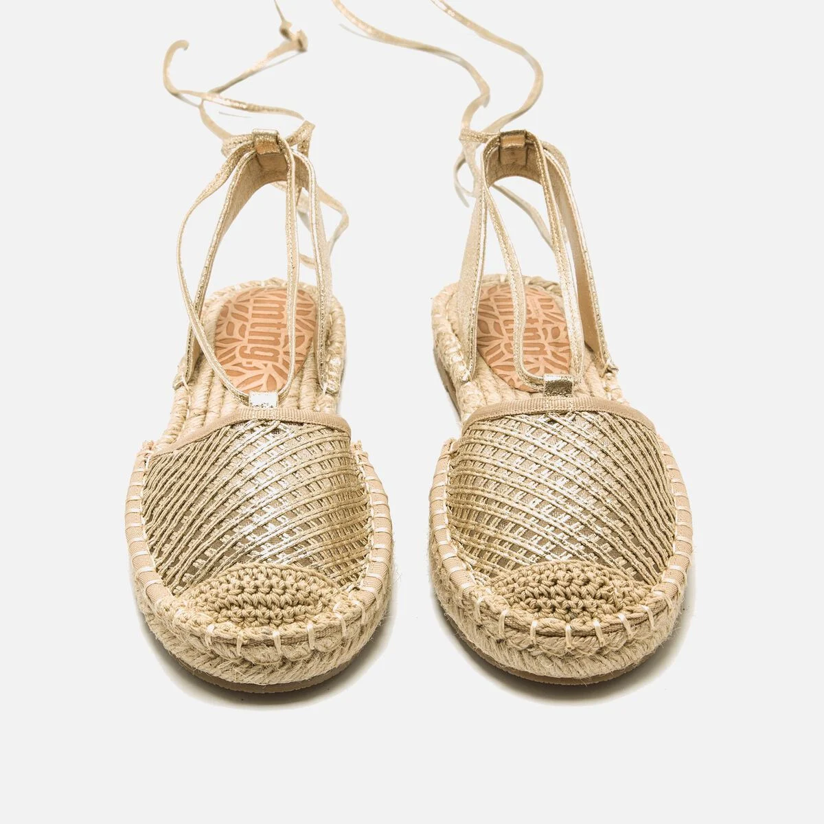 Sandalias planas Mujer ARENAL beige 59610 C58313 MTNG 06