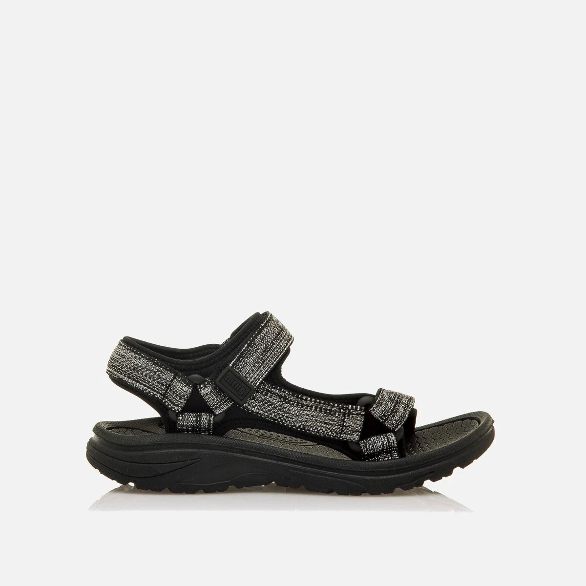 Sandalias planas Mujer TORNADO negro 60423 C45889 MTNG 01