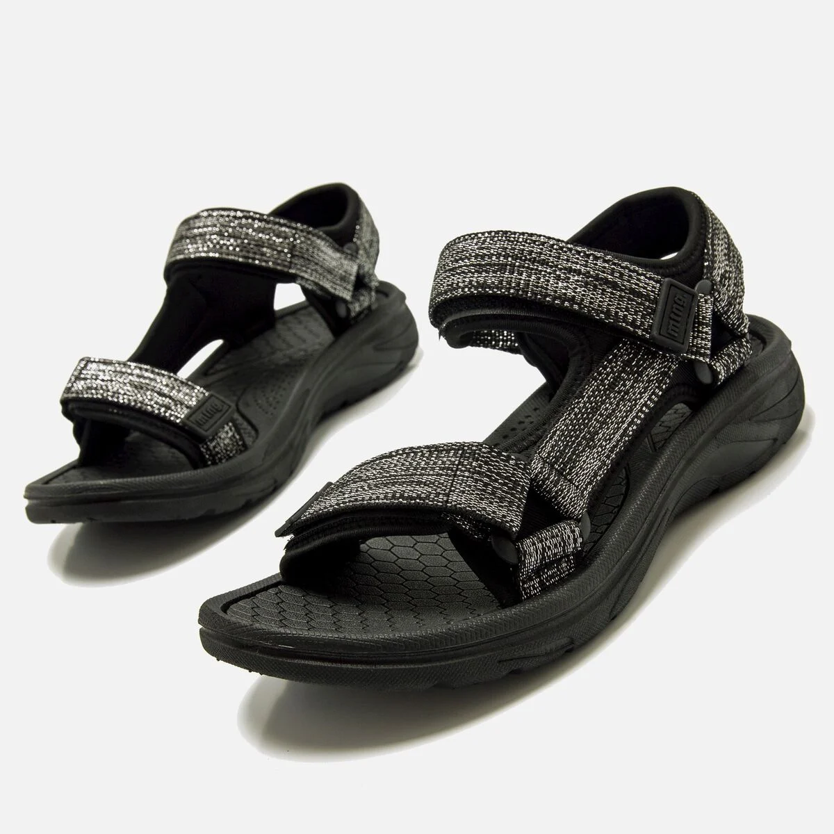 Sandalias planas Mujer TORNADO negro 60423 C45889 MTNG 02