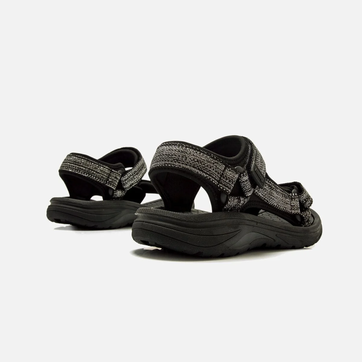 Sandalias planas Mujer TORNADO negro 60423 C45889 MTNG 03