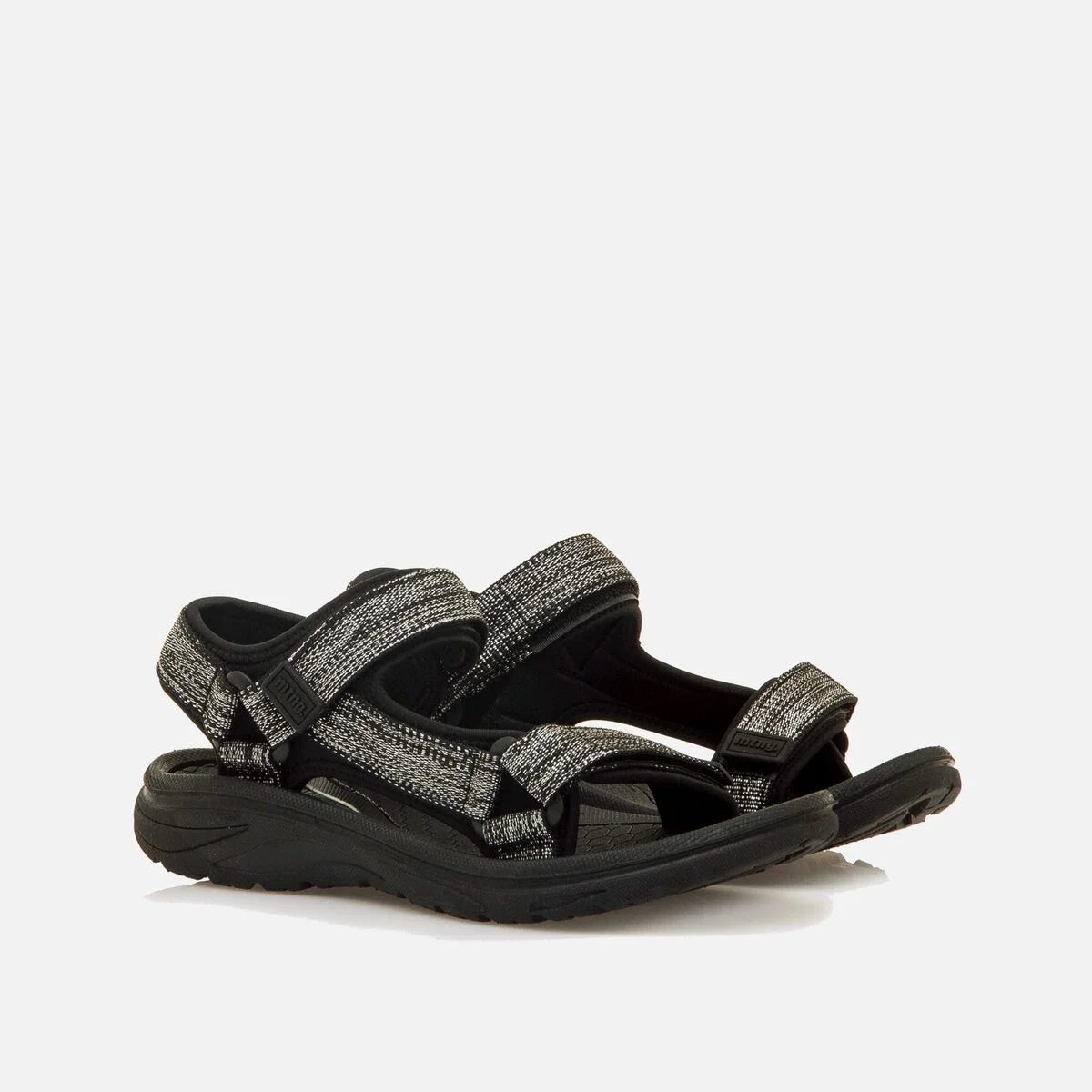Sandalias planas Mujer TORNADO negro 60423 C45889 MTNG 05