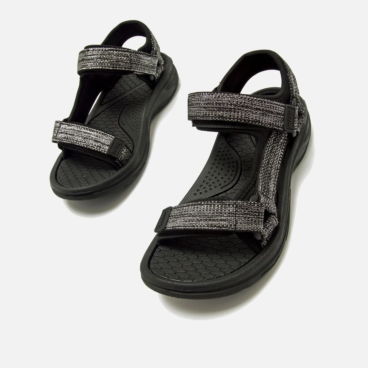 Sandalias planas Mujer TORNADO negro 60423 C45889 MTNG 07