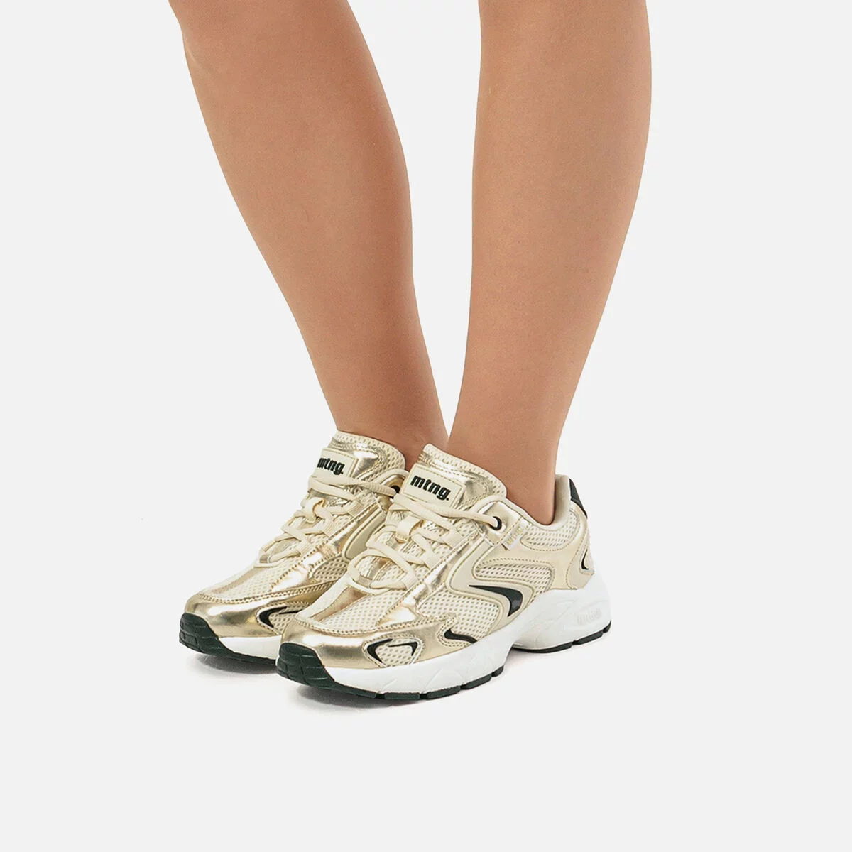 Zapatillas Mujer ELECTRA oro 59743 C58217 MTNG 03