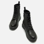 Botines planos Mujer STORM negro 60787 C52446 MTNG 04