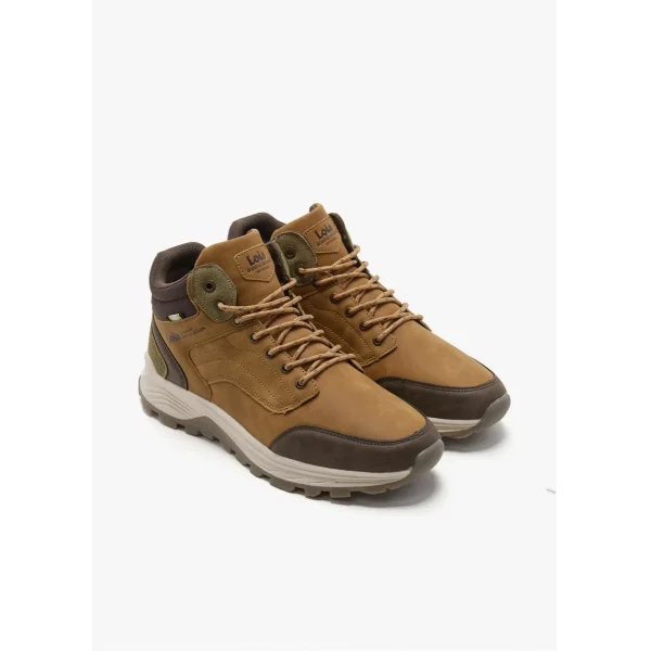 botin casual detalle talonera cordones camel (1)