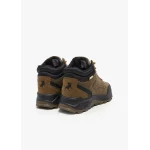botin casual detalle talonera cordones marron (2)