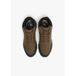 botin casual detalle talonera cordones marron (3)