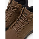 botin casual detalle talonera cordones marron (4)