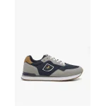 sneaker casual running combinado gris