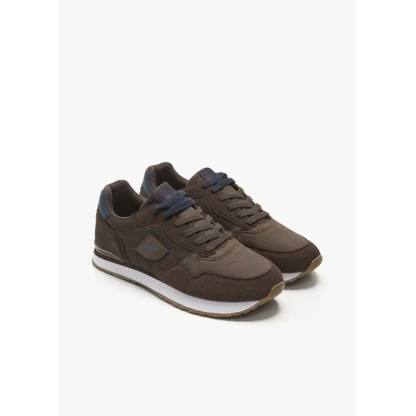 sneaker tiempo libre running marron (1)