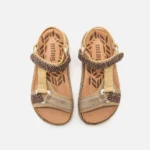 Sandalias Nina PADYU beige 62577 C59812 MTNG 02