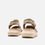 Sandalias de cuna Mujer COTTON beige 62765 C59365 MTNG 03