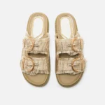 Sandalias planas Mujer FRAINE beige 62606 C59851 MARIAMARE 02