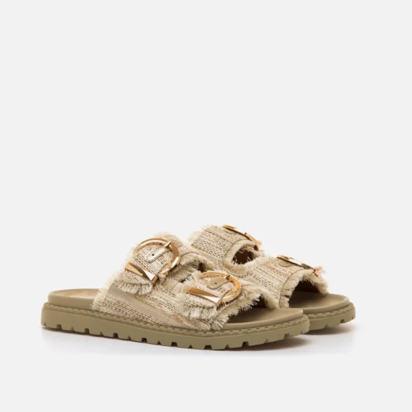 Sandalias planas Mujer FRAINE beige 62606 C59851 MARIAMARE 05