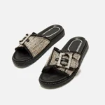 Sandalias planas Mujer FRAINE negro 62605 C59852 MARIAMARE 02