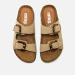 Sandalias planas Mujer LAZY beige 62655 C59692 MTNG 04