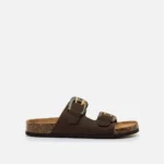 Sandalias planas Mujer LAZY negro 62654 C59563 MTNG 01
