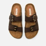 Sandalias planas Mujer LAZY negro 62654 C59563 MTNG 02